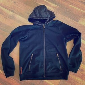 Prada sport zip up XL hoodie jacket